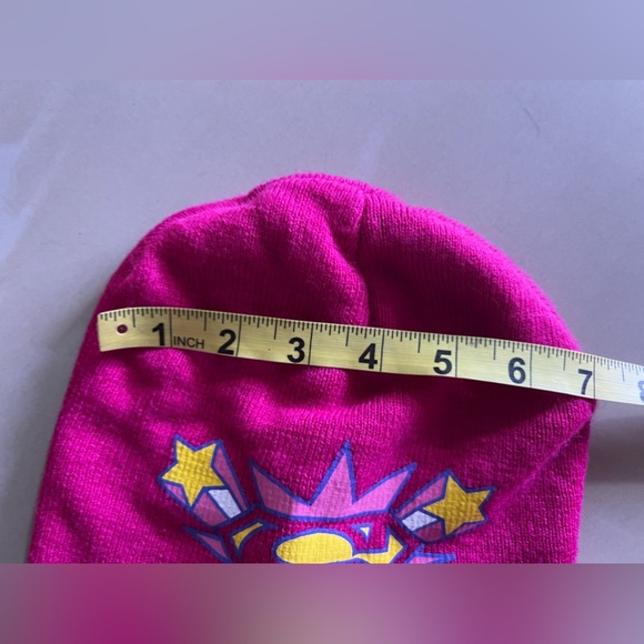 Súper Girl Pink Beanie (Pre-Owned) winter Hat - Picture 7 of 16